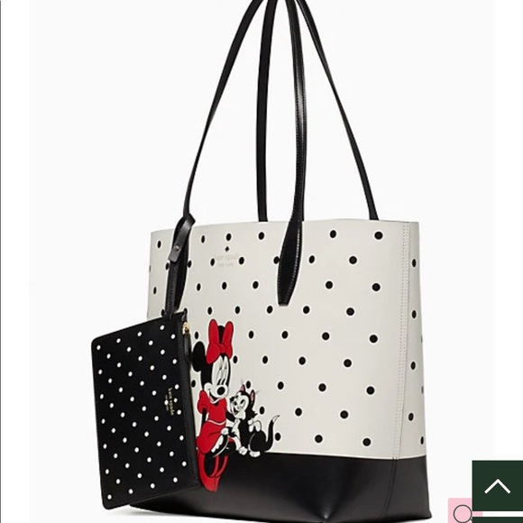 Disney Kate spade New York Minnie Mouse tote bag & large continental wallet - Picture 4 of 13
